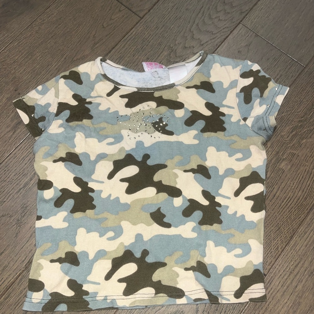 Baby Tee Camouflage T-Shirt